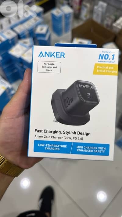 Anker zolo usb-c 20w 3pin black
