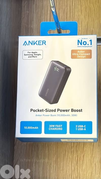 Anker powerbank 10k 22.5w pocket-sized power boost