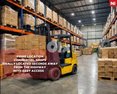 Prime location commercial shops , Amchit/عمشيت  REF#NI134757