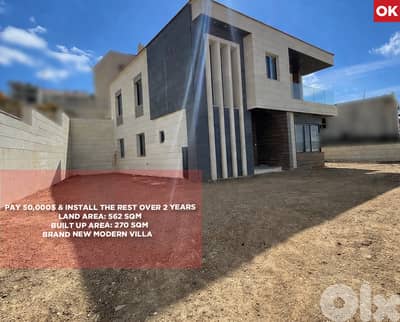 Brand New Modern Villa ,Rwaysat Sawfar/ رويسات صوفر REF#OK134764