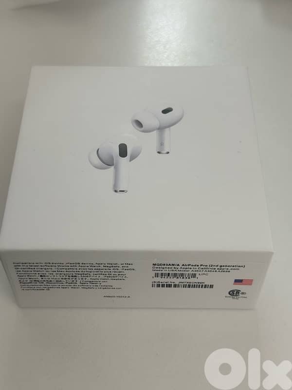 Airpods pro 2 gen new (open box) 1