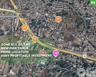 LAND/Zone-50/165/Hazmiyeh/الحازمية/أرض/peaceful location/ REF#KS133405