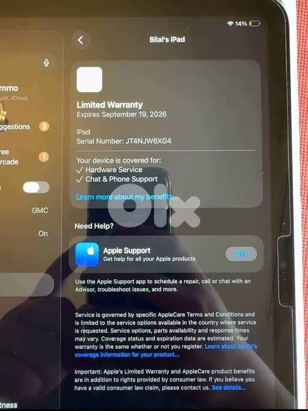 iPad A16 11th generation (2025) - 256GB - Like new + Full Bundle 4