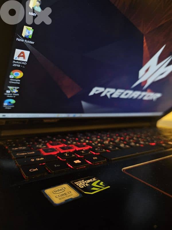 acer Predator Gaming Laptop 6GB GPU with box 7