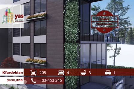 Kfardebian 205m2 | 82m2 Terrace | Triplex | Under Construction | DA