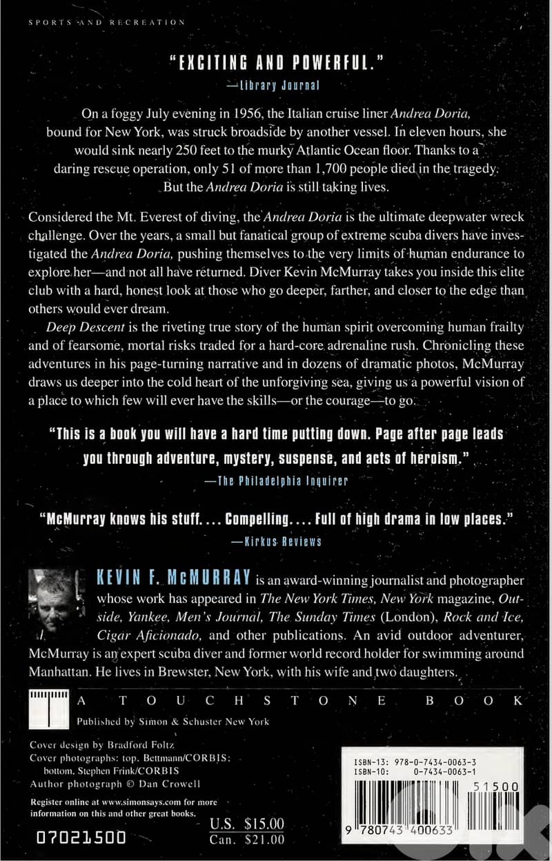 Deep Wreck Diving The Andrea Doria (eBook) 5