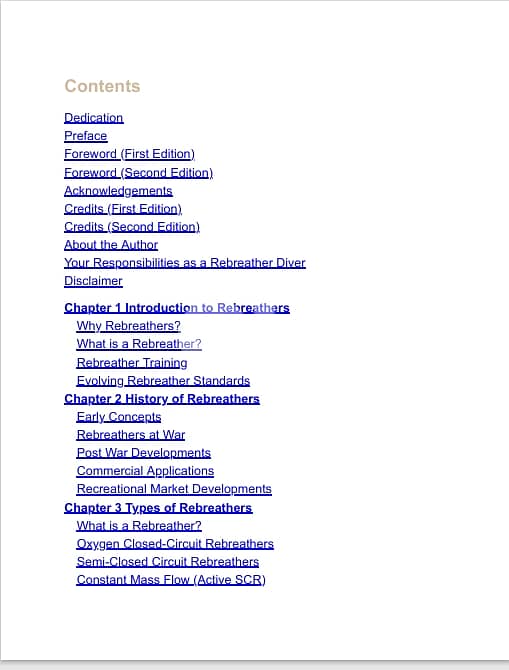 Mastering Rebreathers 2nd edtion (eBook) 3