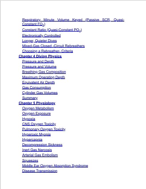 Mastering Rebreathers 2nd edtion (eBook) 4