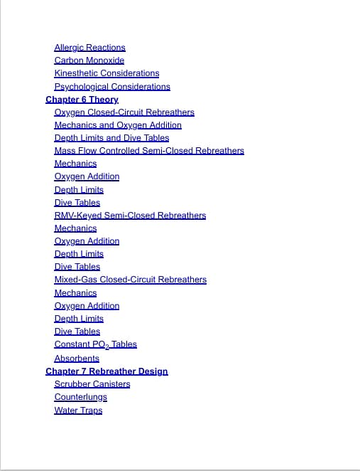 Mastering Rebreathers 2nd edtion (eBook) 5