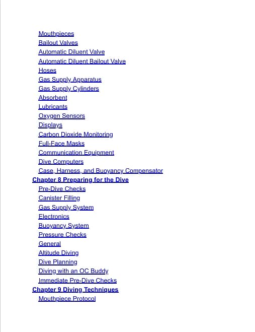 Mastering Rebreathers 2nd edtion (eBook) 6