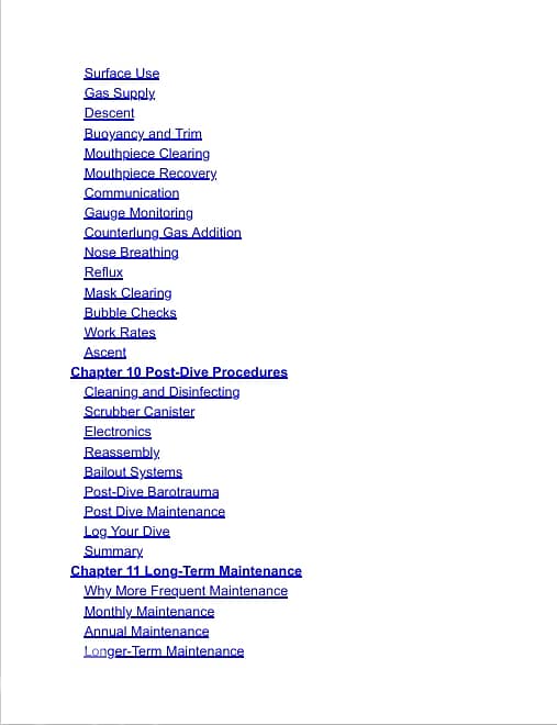 Mastering Rebreathers 2nd edtion (eBook) 7
