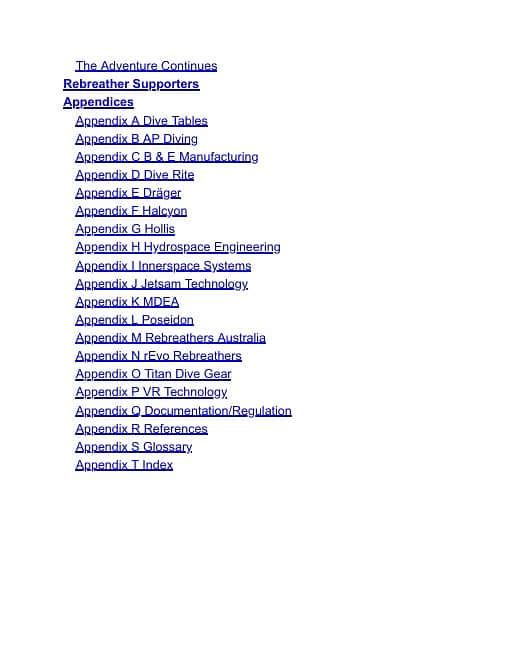 Mastering Rebreathers 2nd edtion (eBook) 9