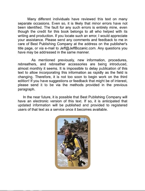 Mastering Rebreathers - 2nd edtion By Jeffrey E. Bozanic (eBook) 15