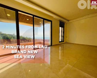 2 Minutes from Lau, open sea view, brand new, Blat/بلاط REF#EK134793