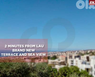 Terrace , Sea View, 2 Parking, prime location,  Blat/بلاط REF#EK134795