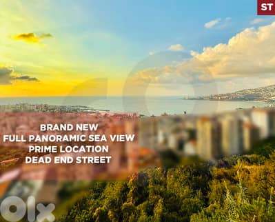 Sea view, 2 parking, storage, balconies, Ghadir/غدير REF#ST134797