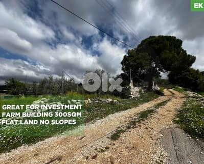 LAND/ Obeidat Jbeil/عبيدات جبيل /أرض / with road access REF#EK134808 !
