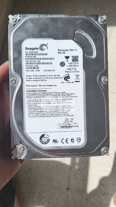 HDD 500GB