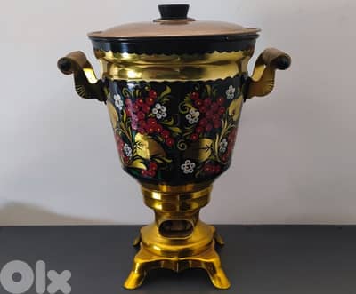 vintage Russian samovar