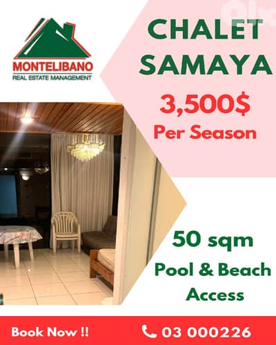 50 sqm Chalet For Rent in Samaya with Pool & Beach Access