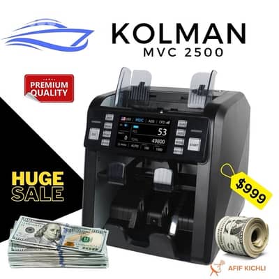 Kolman 2 Pocket Money Counter