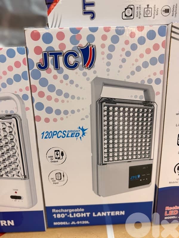 JTC LED Rechargeable light Starting Price 9$ 3