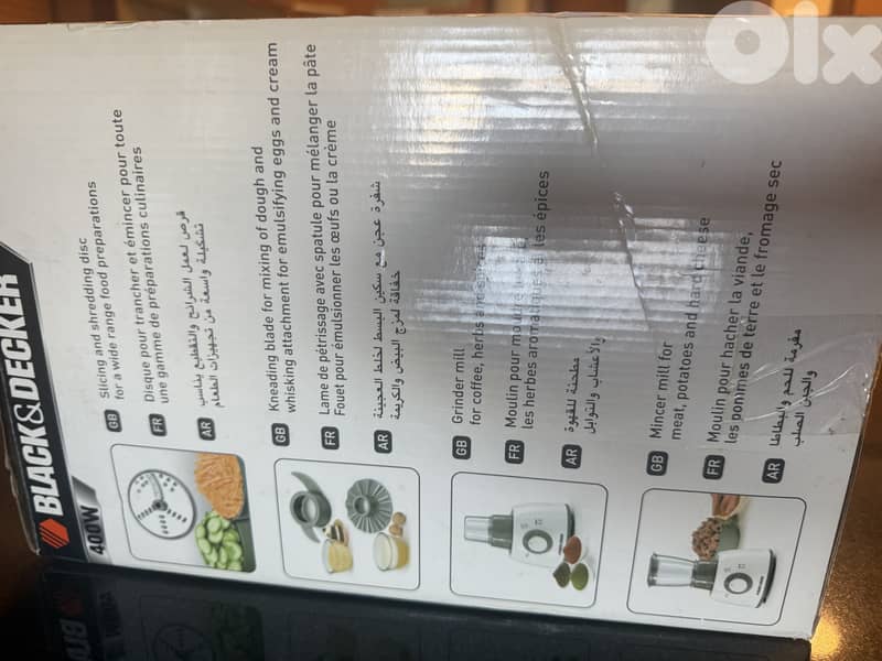 Black & Decker 400W Food Processor – 33 Functions! 2