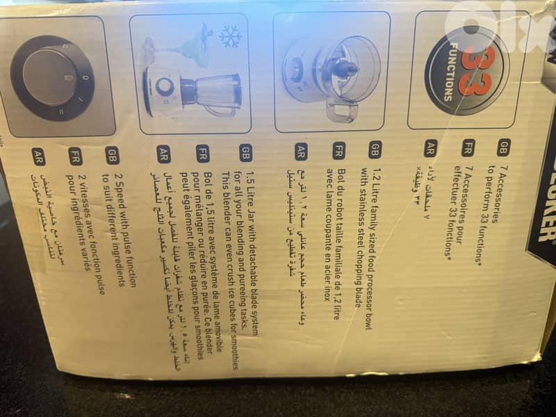 Black & Decker 400W Food Processor – 33 Functions! 3