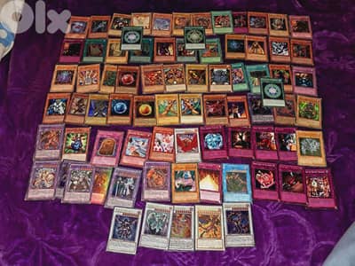 Collection of Used yugioh Cards