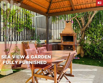 Sea View & Garden , Fully Furnished ,kfarhbab/كفرحباب REF#KI134825
