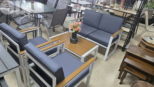 طقم ستيل ٤ مقاعد. Set steel 4 seats