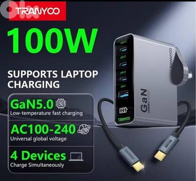 Tranyo 100watt Gan charger