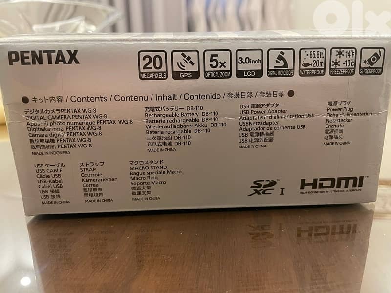 Pentax wg-8 2024 Waterproof Camera 3