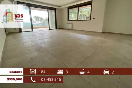 Baabdat 184m2 | Mountain View | Luxury | Quiet Street | TCH