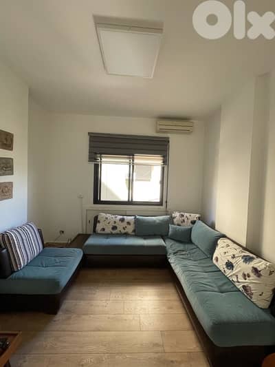 L-Shaped Sofa Set (Convertible to Bed) + single seater sofa