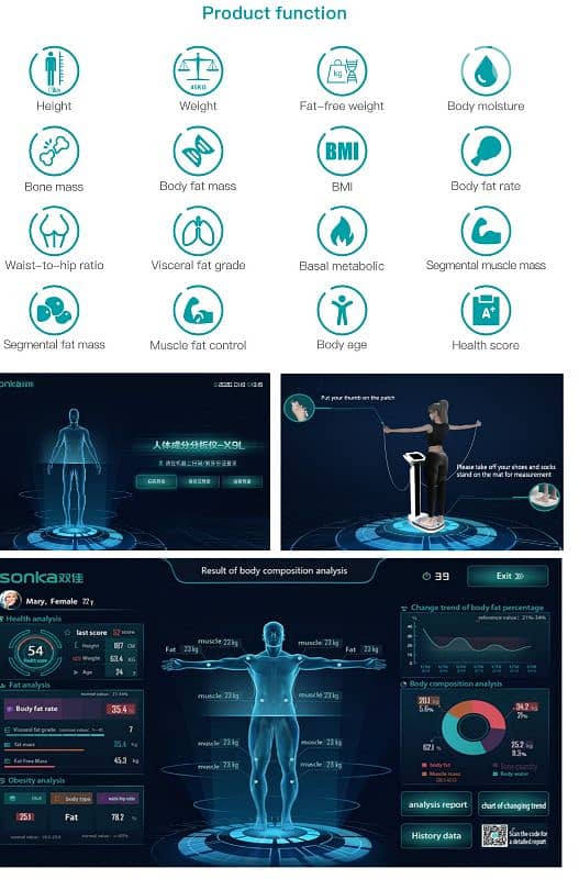 Medical Body Composition Analyzer 3