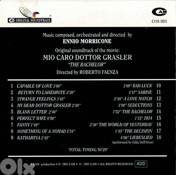 Ennio Morricone ( RARE EDITION ) 1