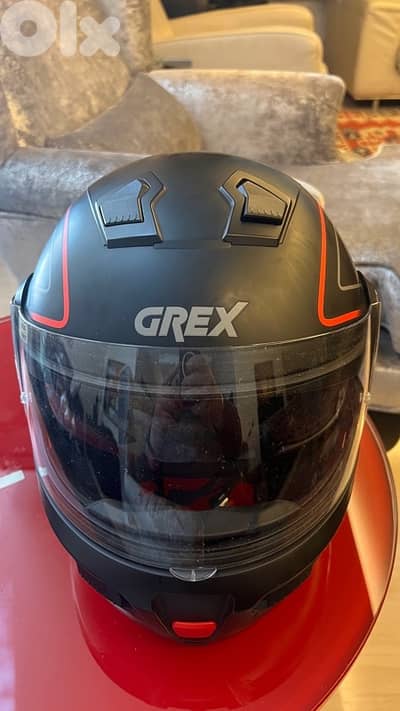 motor cycle helmet. خوذة موتورسيكل