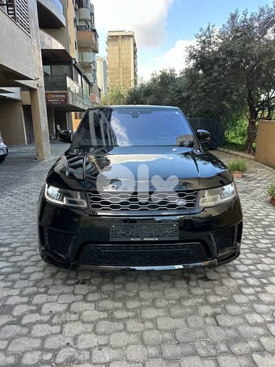 Range Rover Sport V6 HSE 2018 black on black (clean carfax)