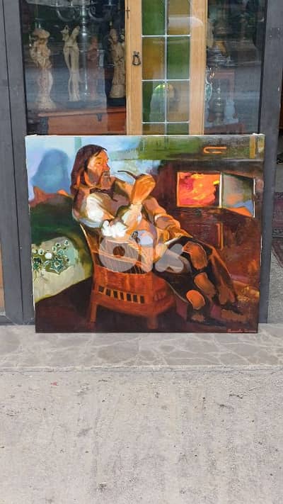 لوحة رسم زيتي روسيّة