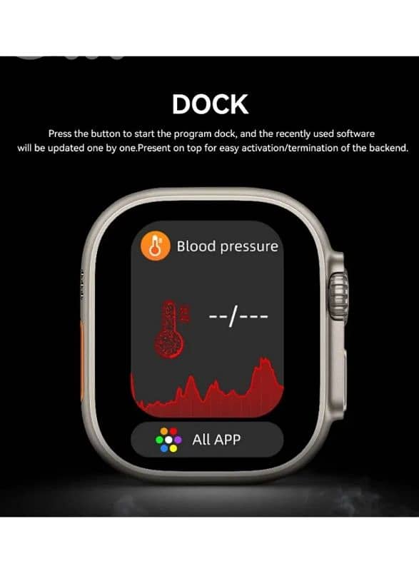 Ultra 9 Touch Screen Bluetooth Smartwatch With Charger & Extra Strap 7