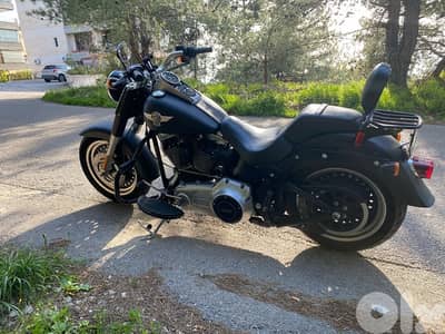 Harley davidson fat boy as new