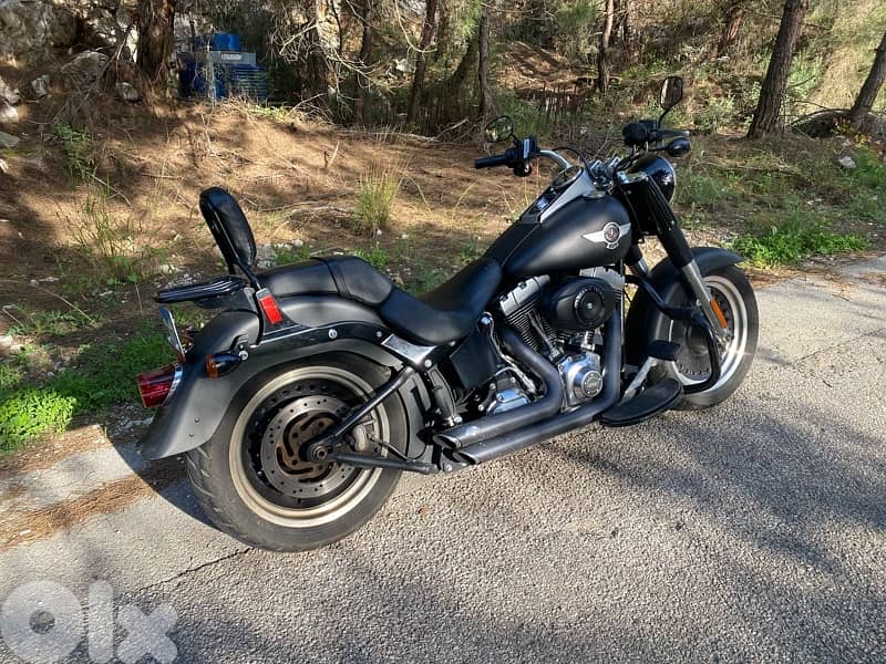 Harley davidson fat boy as new 1