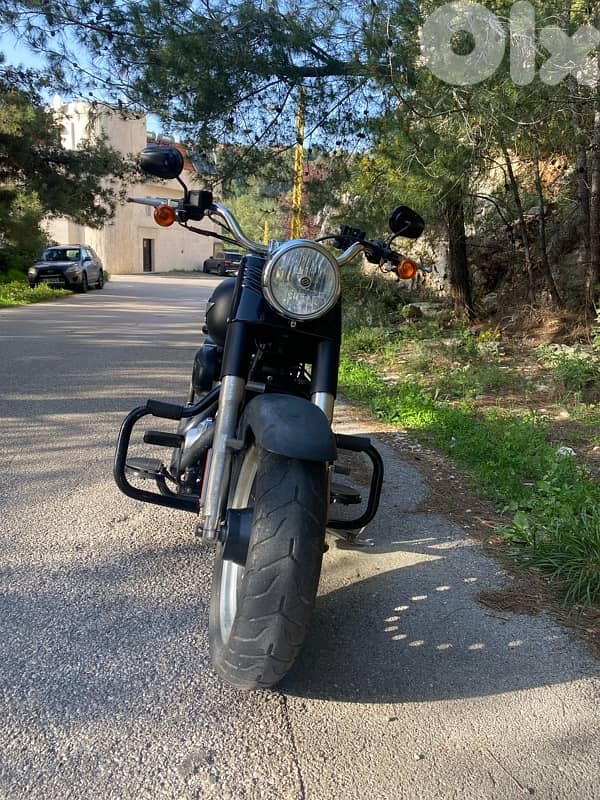 Harley davidson fat boy as new 4