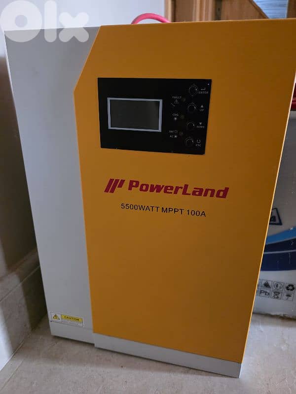 4 Home Batteries and 1 Inverter Bundle 1