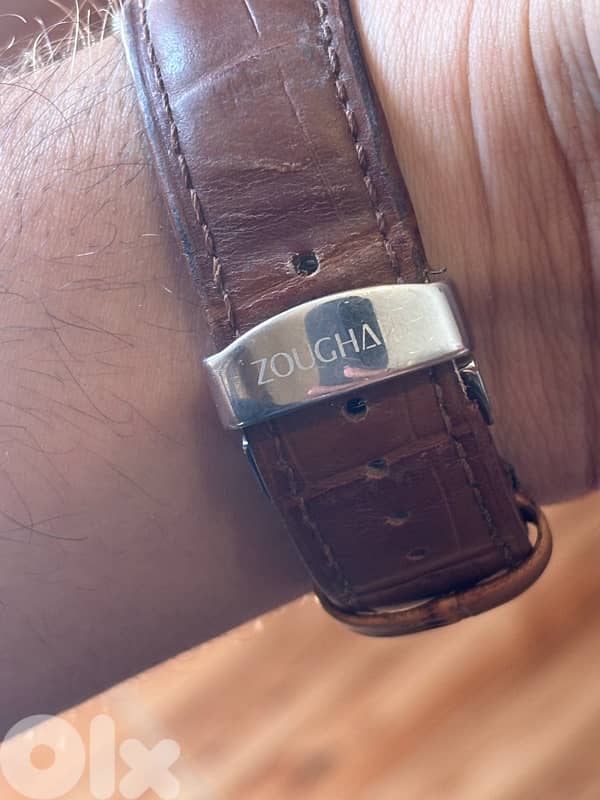 Zoughaib & Co. Swiss Chronograph- Ronda 13 Jewel Movement- Sapphire 3