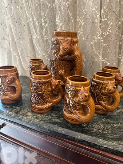 Vintage (Ceramic Deer Set)