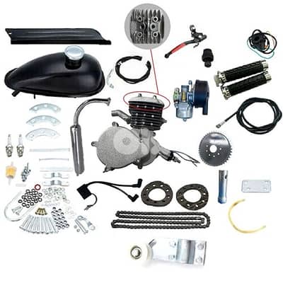 80cc 2stroke ld80 motorized bike engine kit
