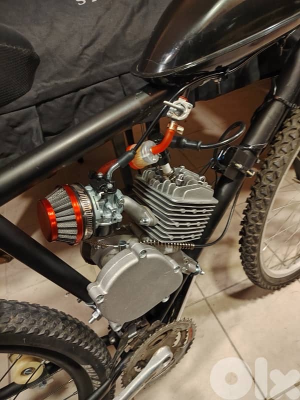 80cc 2stroke ld80 motorized bike engine kit 2