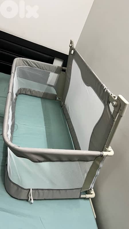 3 in 1 baby bedside sleeper crib 1